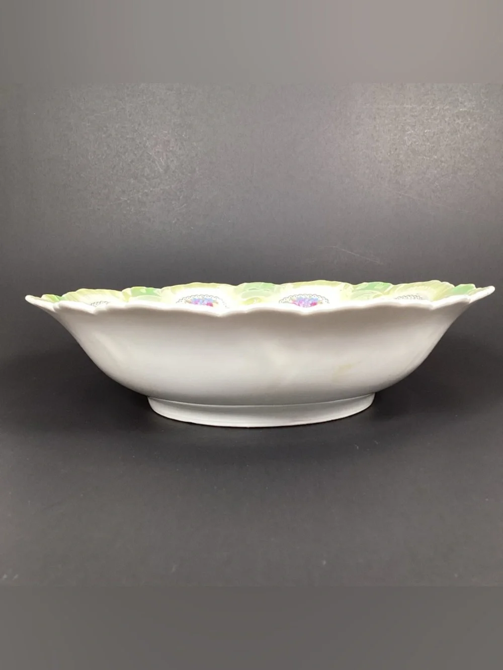 Vintage German Lusterware Porcelain Decorative Bowl